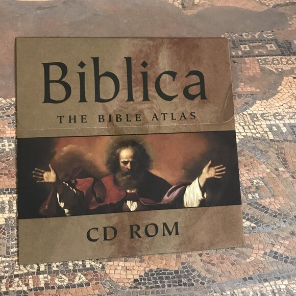 Biblica: The Bible Atlas Book & CD-ROM Coffee Table XL 13 X 11 - Picture 3 of 15